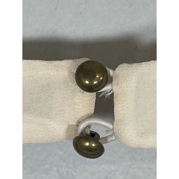 Ark & Co Floral Lace Cutout Dress M Cream Sheath Old Money Retro Classic Chic - Picture 5 of 15